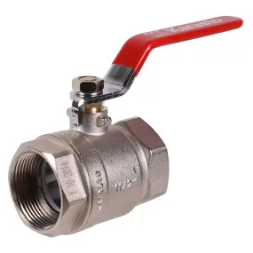 Kogelkraan messing 2 1/2''