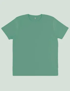 T-shirt bio katoen heavy, saliegroen – EARTH POSITIVE